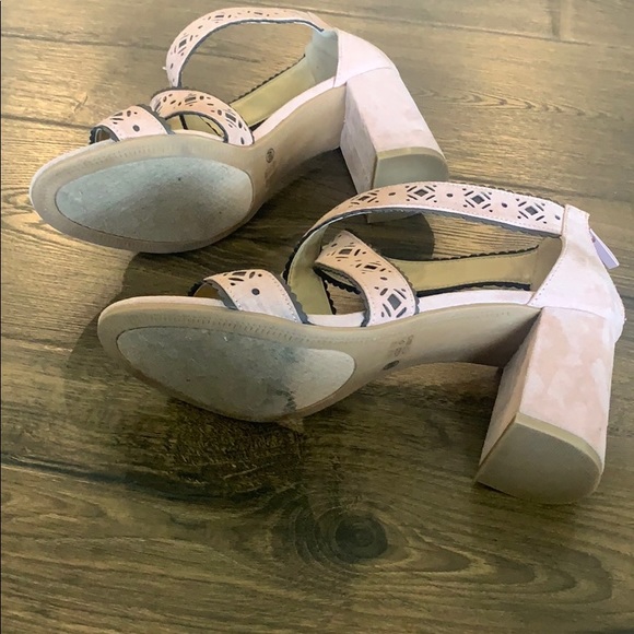 CL Dusty Pink Chunky Heel - Picture 4 of 5